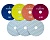 Алмазные гибкие шлифовальные круги TRADECITY Pads 7-STEP D125 комплект